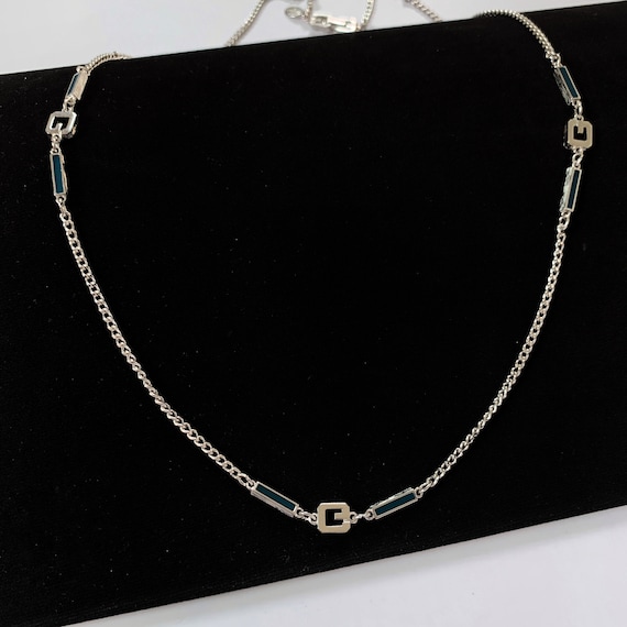 GIVENCHY Vintage G logo long Necklace