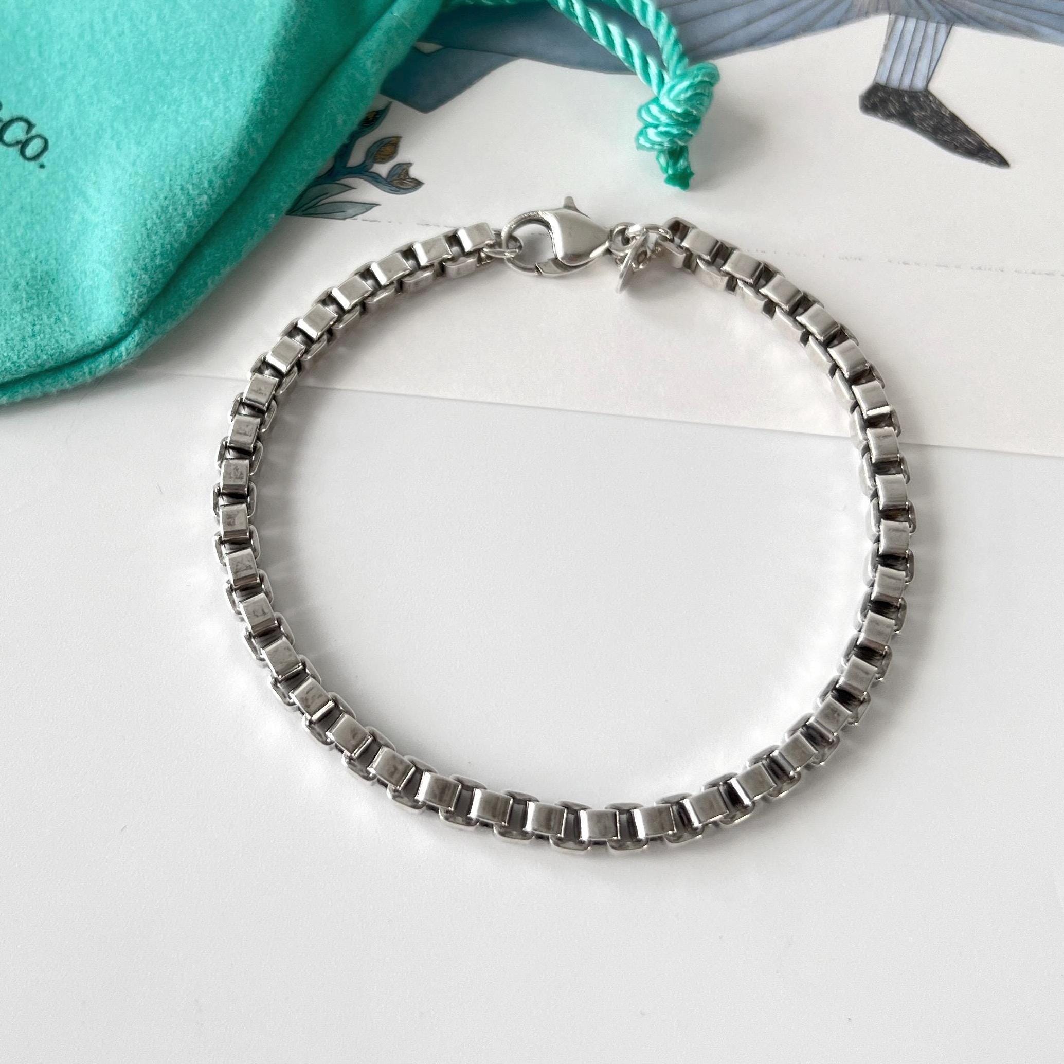 Tiffany & Co. ブレスレット オリジナルボックス付き TIFFANY&Co.(ティファニー) / 箱付/リターントゥオーバルタグ