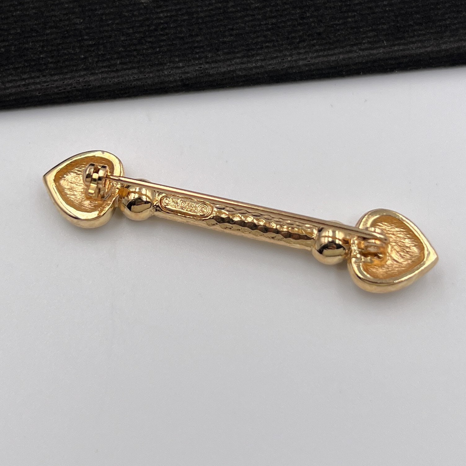 クリスチャン ディオール ヴィンテージ ハート ブローチ - Etsy 日本