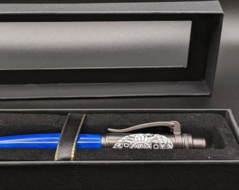 Departamento de Policía - Thin Blue Line Click Pen