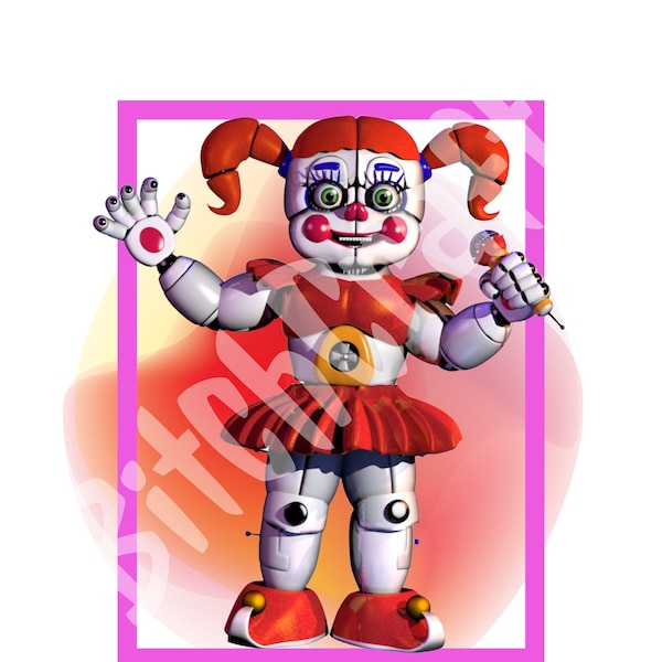 Circus Baby FNAF - Instant Download