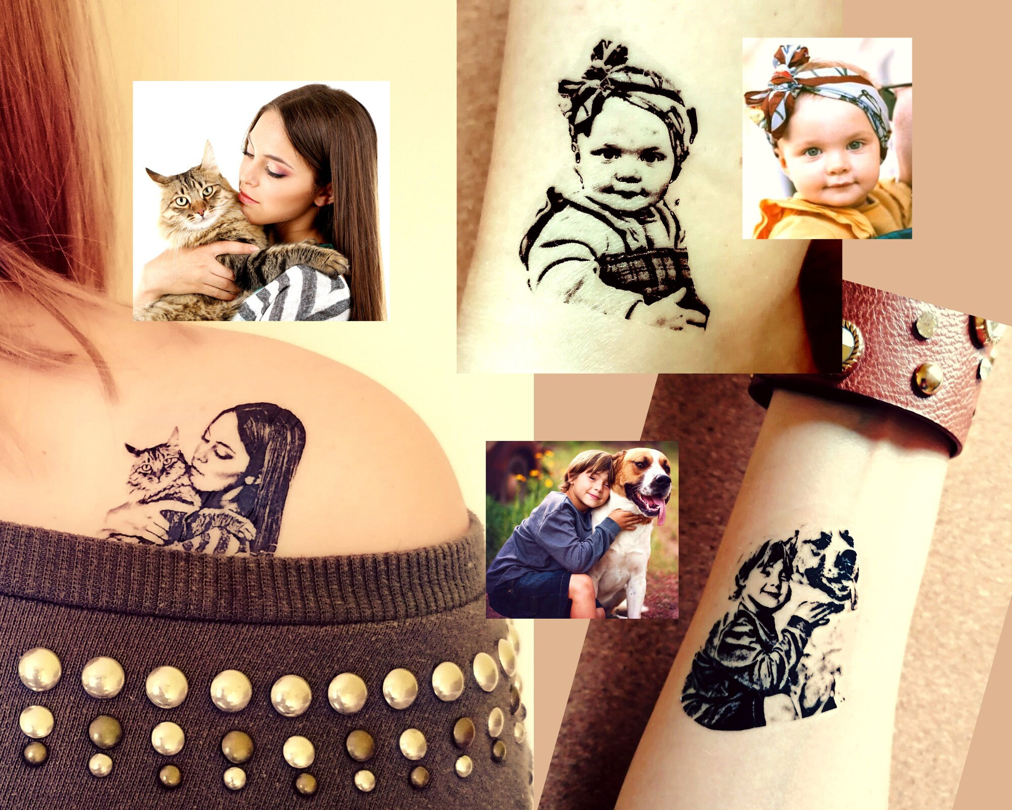 Temporary Tattoo Transfer Printing Paper A4 Inkjet Printable Sticker Sheet  for Children Adult Body Art Skin Stencil Henna DIY - AliExpress