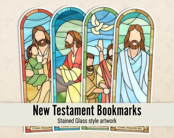 New Testament Bookmarks - Come Follow Me - DIGITAL files