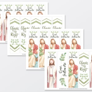 Come Follow Me Bookmarks - DIGITAL Files - Etsy