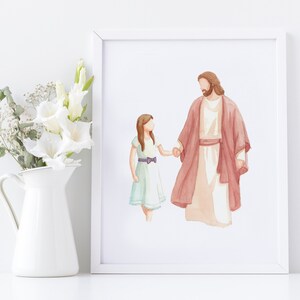 Soy una hija de Dios, I am a child of God imprimible en español, descarga DIGITAL imagen 4