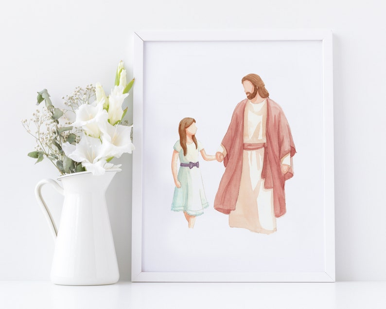 Soy una hija de Dios, I am a child of God imprimible en español, descarga DIGITAL imagen 4