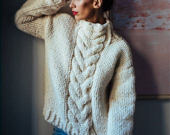 Hand Knit Sweater Etsy Hand Knit Sweater Etsy