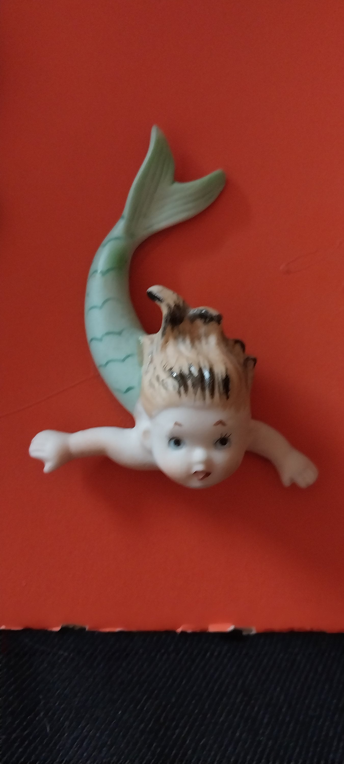 Vintage Mid Century Bradley Mermaid/merbabies Wall Plaque Figurine Etsy