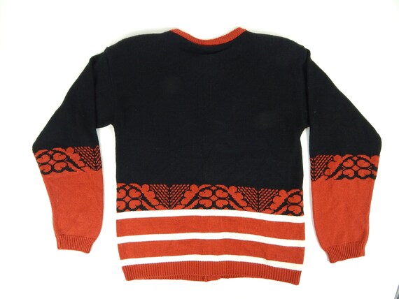 1980's Cardigan Sweater "Ko Ko Knits of Californi… - image 4