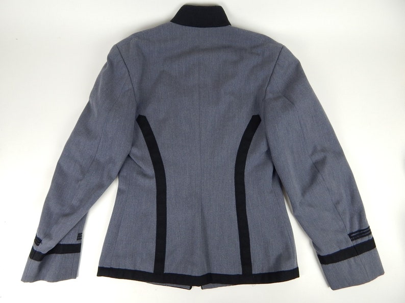 Vintage 1975 West Point Academy Cadet Dress Grey Uniform Military Jacket