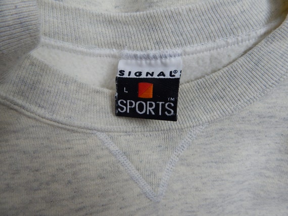 1992 "Signal Sports" Size Large Pullover Long Sle… - image 3