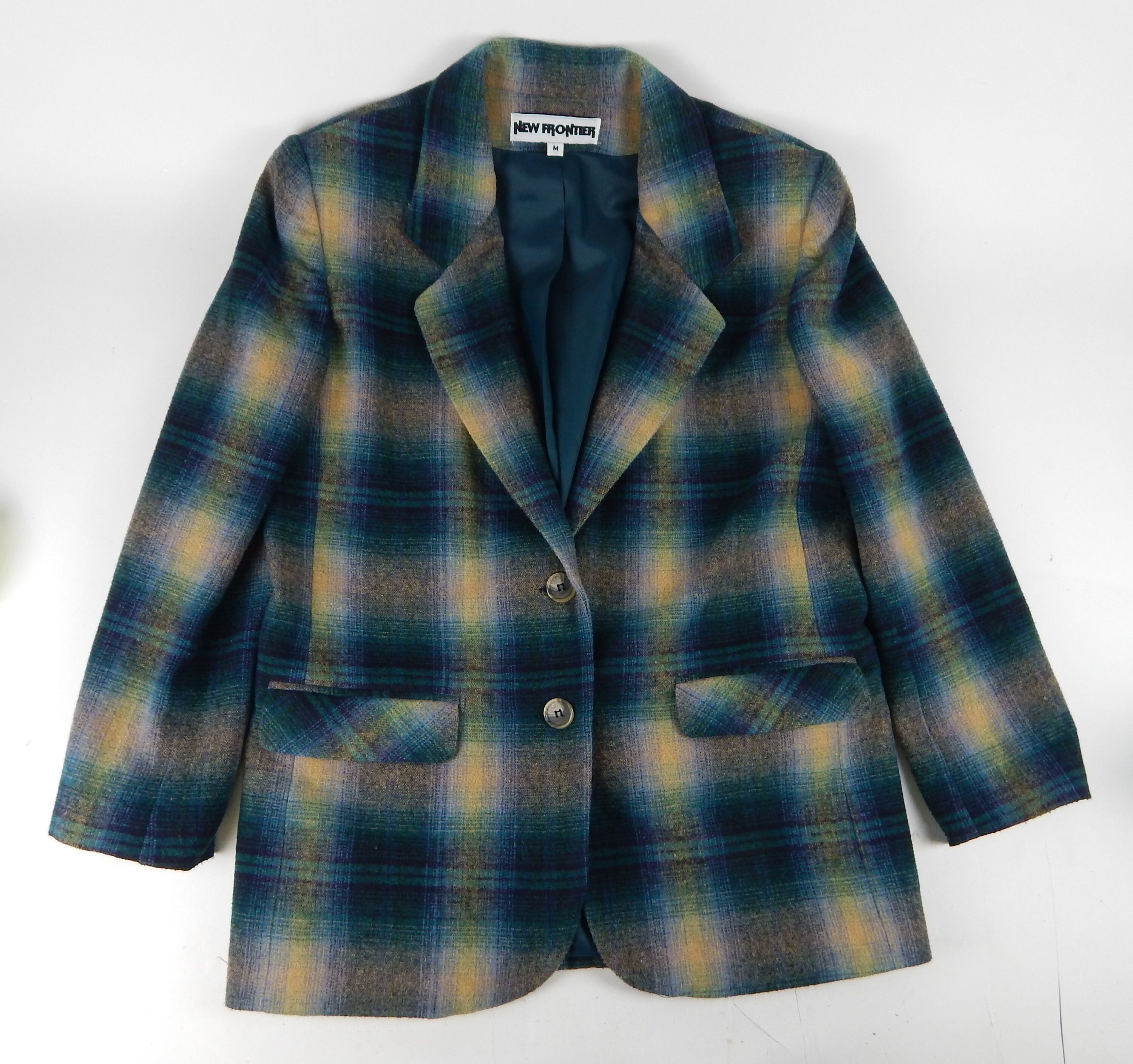1950s Plaid Jacket - Etsy