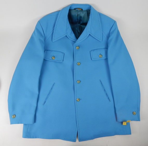 1960's 1970's Men's Polyester "Curlee" "Tom's Clot