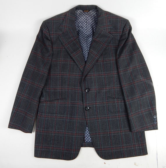 1970s "Petrocelli Stan Rubins Menswear" Mens Suit