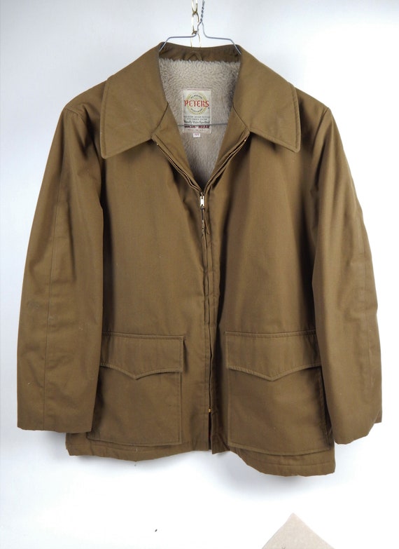 ジャケット・アウター 60,s western jacket American Sportsman 60s 70s Peters All Weather Sports Wear Made in USA Size 44