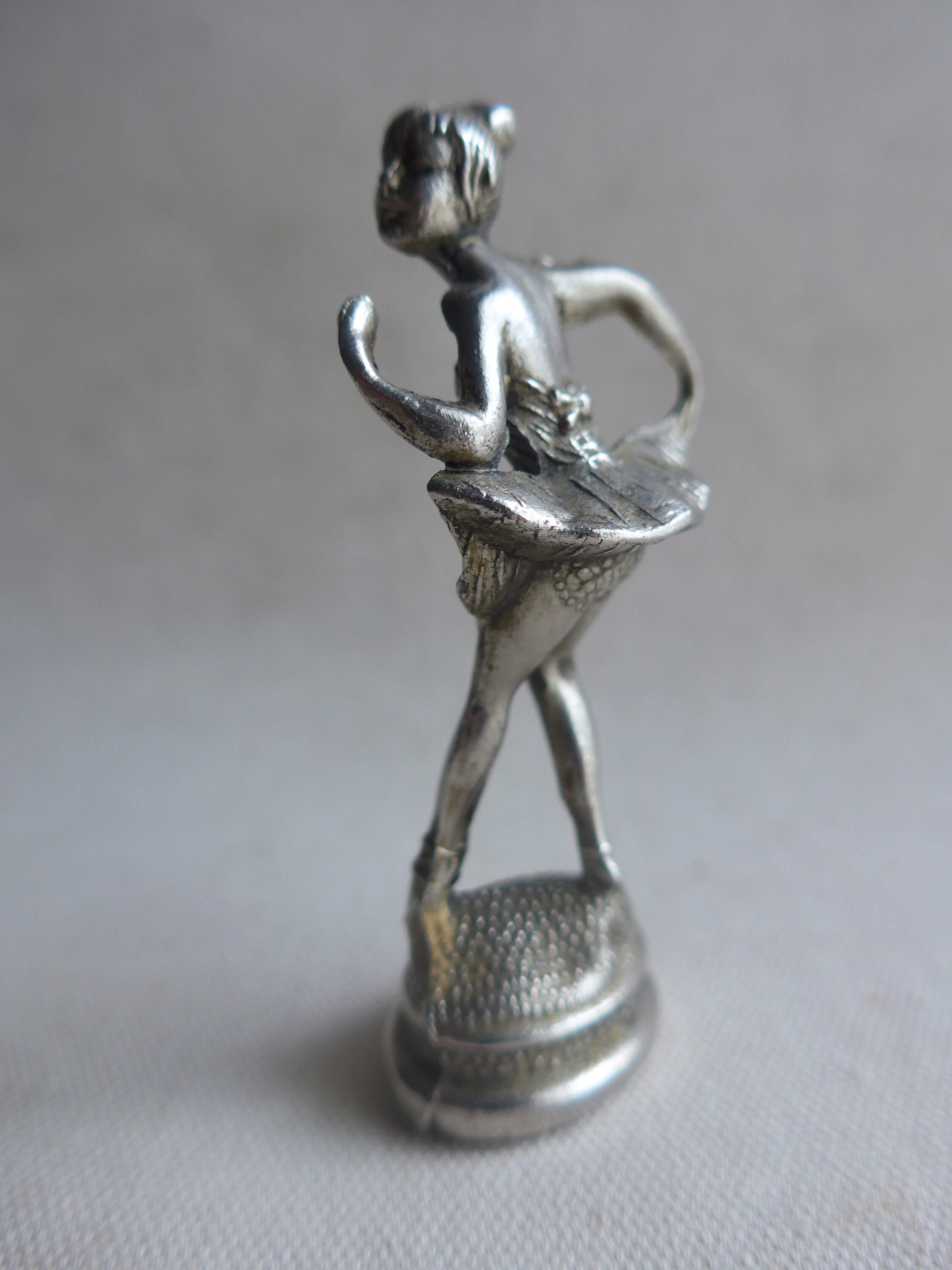 Vintage Pewter Ballerina / 1970th / Collectors Item / Etsy