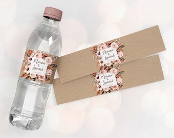Étiquettes Personnalisées Pour Bouteilles D'eau - Motifs Ours En Peluche Mignons - Lot De 30 - Idéal Pour Baby Shower, Anniversaire, Fête Prénatale - 2
