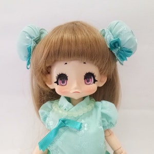 Green dress for kikipop (doll is not include)