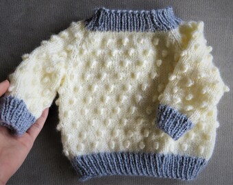 THE EVETTE BABY SWEATER KNIT TOP