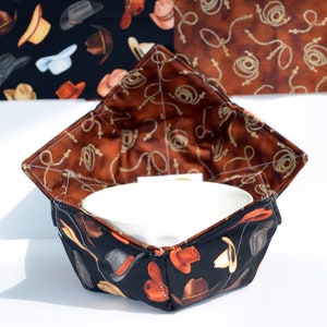 Yellowstone , Cowboy and Rodeo ropes, bowl cozy