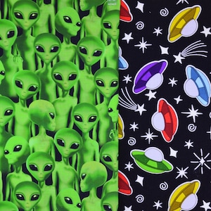 Alien&#39;s and UFO&#39;s Bowl cozy, Alien&#39;s and Outer space Galaxy