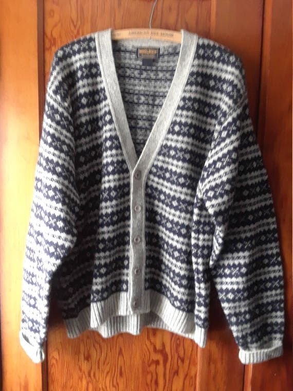 X-Future Mens Knitted Pullover Soft Winter Crewneck Colorblock Warm Long Sleeve Sweater