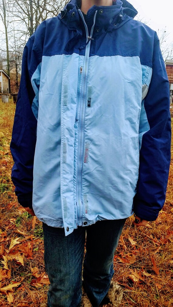 baby blue jacket womens