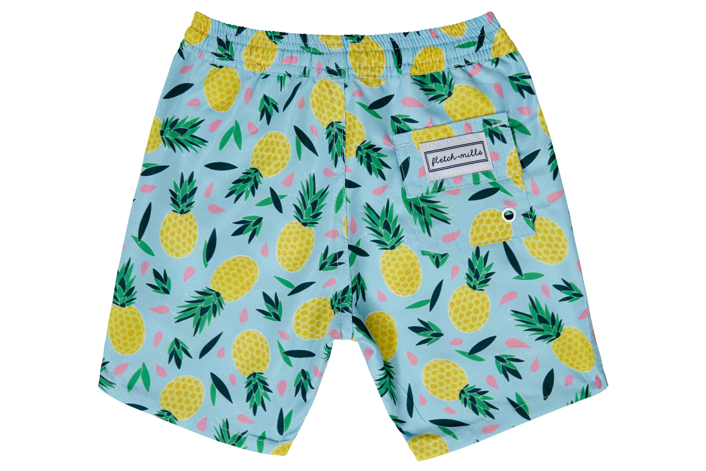 Pineapple Matching Swim Shorts Boys Recycled Fabric - Etsy