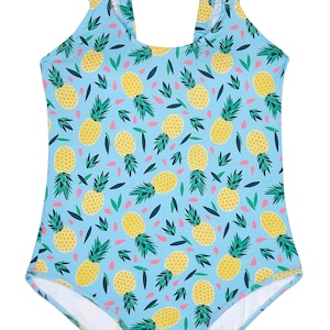 Pineapple - Matching Swimming Costume - Ladies