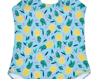 Pineapple - Matching Swimming Costume - Ladies