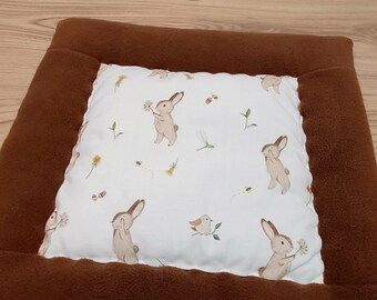 Personalized crawling blanket * bunny * crawling blanket for birth or baptism * Tessalinchen