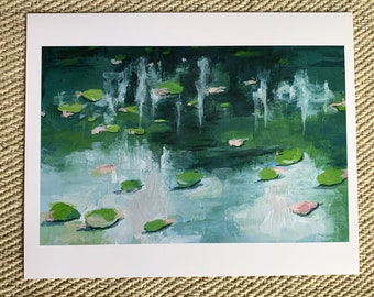 Monet Lily Pad Etsy