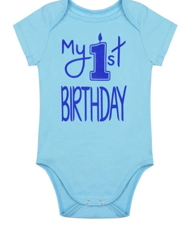 My first birthday onesie