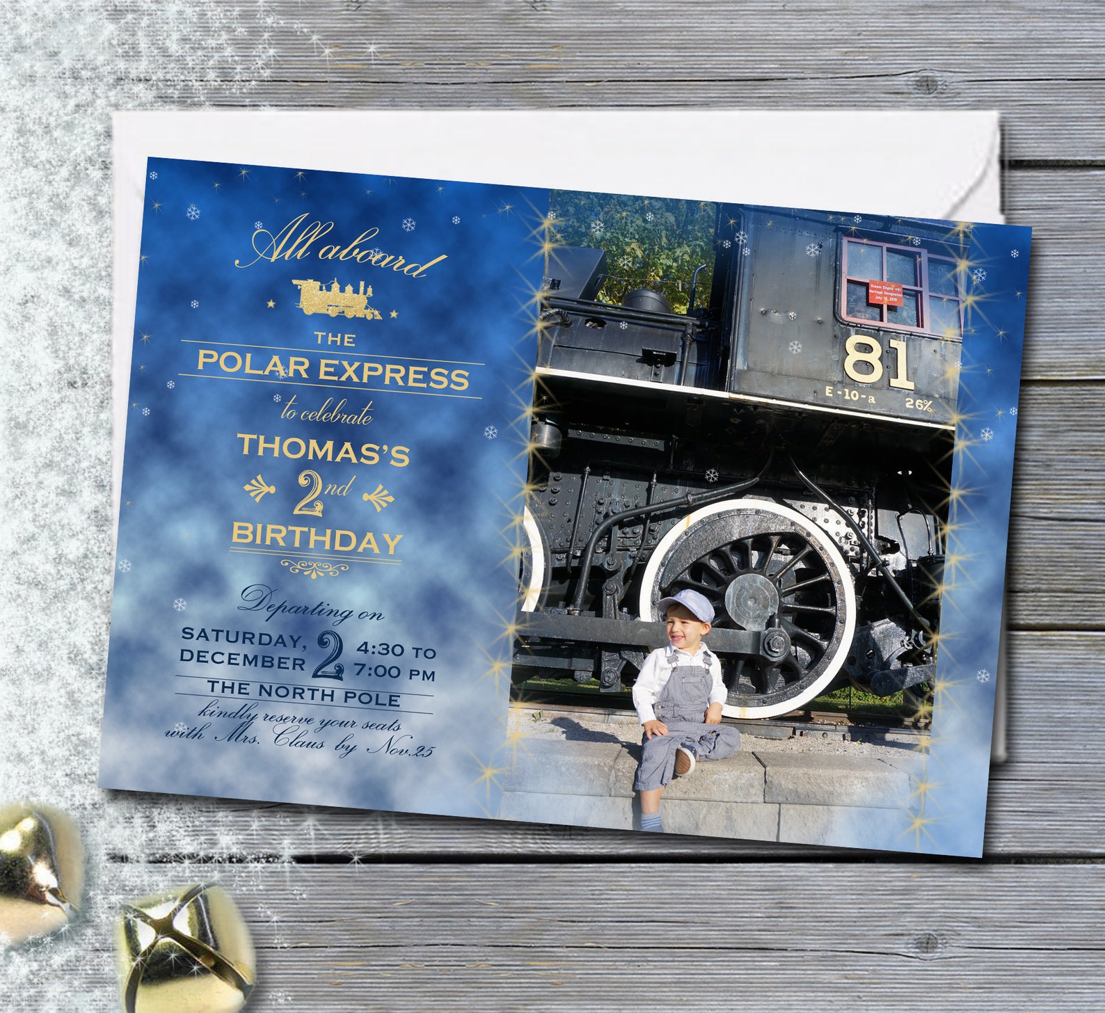 polar-express-party-invitation-train-birthday-photo-1st-etsy