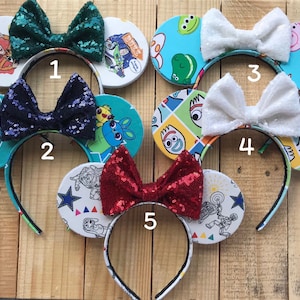 Toy Story ears, mouse ears, disney pixar ears