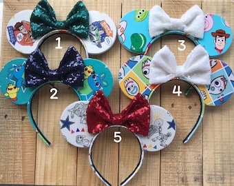 Oreilles Toy Story, oreilles de souris, oreilles Disney Pixar