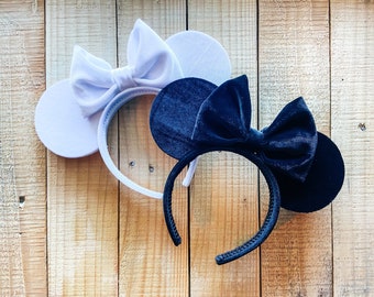 Velvet mouse ears, disney ears