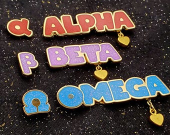 A/B/O | Enamel Pin