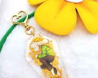 The Golden Flowerbed  | Keychain