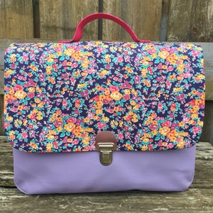LIBERTY PURPLE SCHOOLBAG