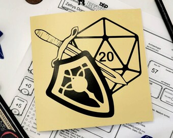 Paladin D20 Style Card, Dungeons and Dragons, DnD Card, Tabletop Gamers, Dungeon Master, Gaming Card, Funny D&D Funny, Healing Potion