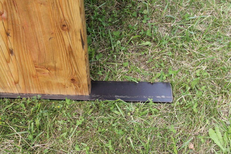 Dining table made of reclaimed wood, dining table made of old scaffolding planks, solid wood table, plank table, industrial table, kitchen table, XXL table, country house table image 6