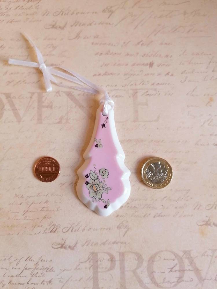 Wedgwood Archive Decorative Bone China Pendants Trio Pastel Floral
