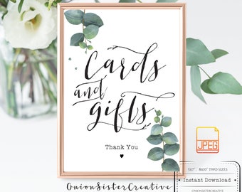 Rustic Wedding Cards And Gifts Sign Boho Wedding Calligraphy Font Sign Greenery Wedding Sign Printable Instant Download Wedding Table Decor Download 14615 Free Commercial Use Script Fonts