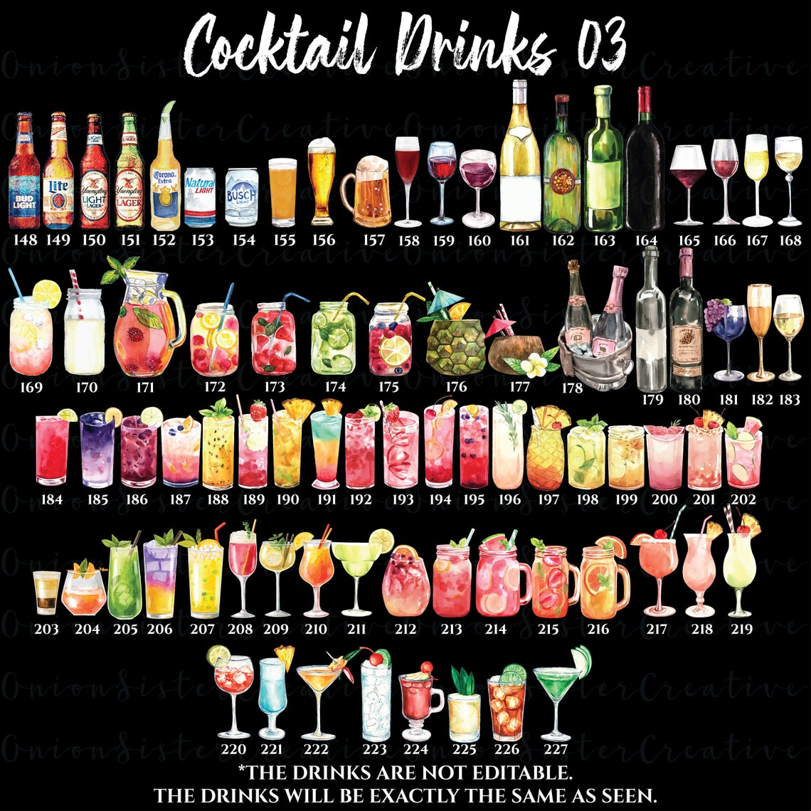 Boho Wedding Printable Bar Menu SignFloral Wedding Table | Etsy