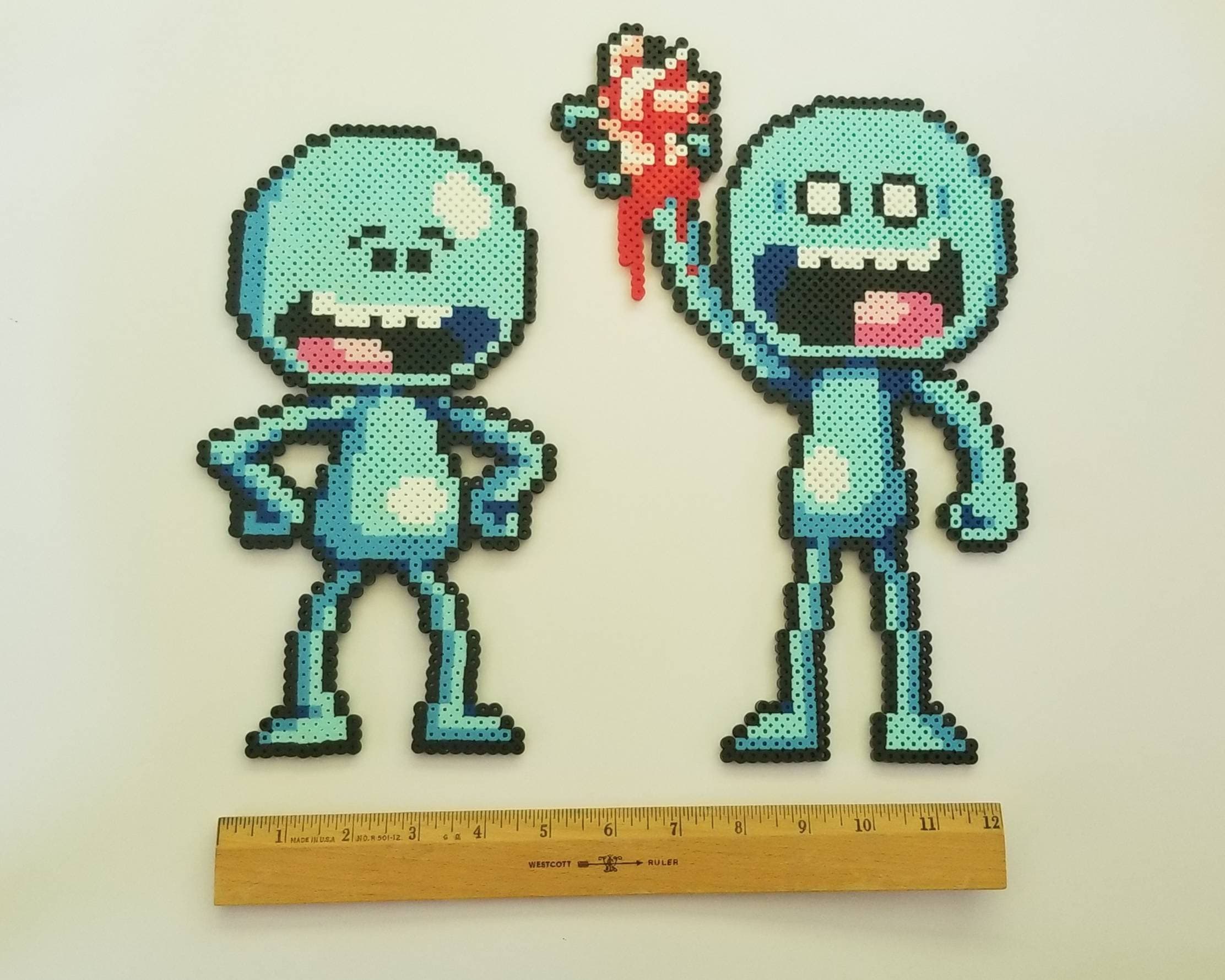 Mr. Meeseeks Perler Etsy