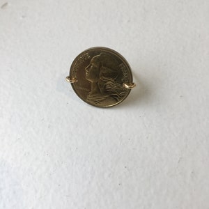 Bague Marianne 10 Centimes