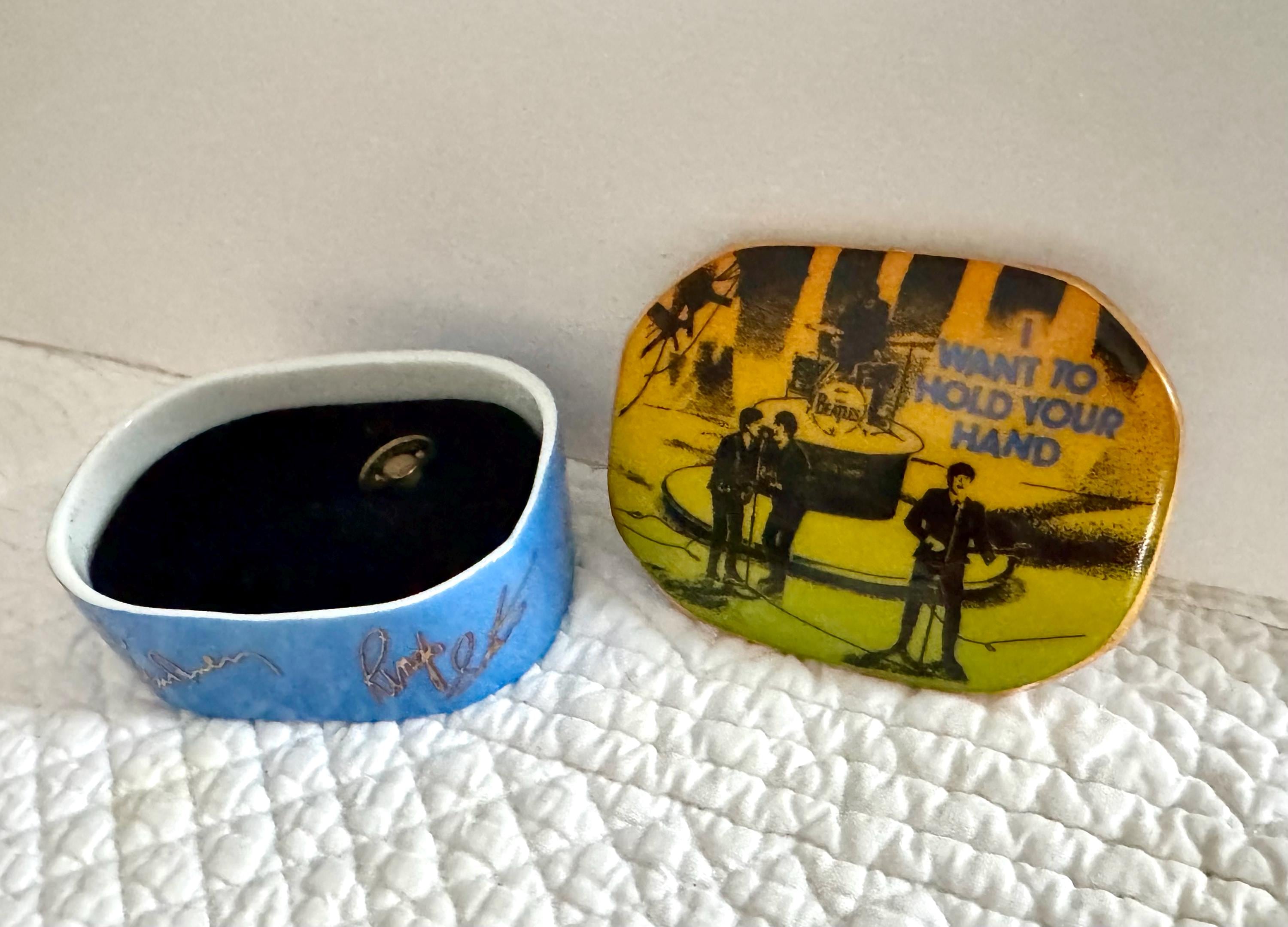 ヴィンテージ ビートルズ オルゴール/ビートルズ 小物入れ