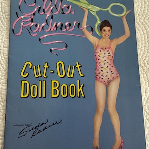 Vintage Gilda Radner paper doll uncut book/SNL TV show book/Gilda Radner/vintage 1970s TV book/vintage Rosanne Rosannadanna/