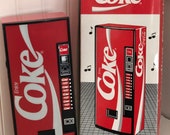 Vintage Coke am fm radio Vintage 1989 Coca Cola vending radio Coke advertising AM FM Coke radio vintage Novelty Coca Cola radio